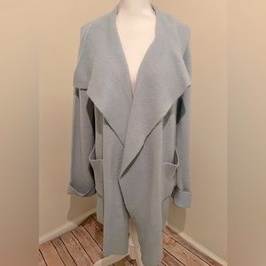 Staccato Light Blue Sweater Cardigan/Cover Up